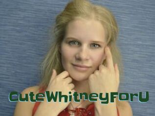 CuteWhitneyForU