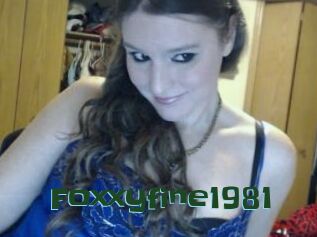 Foxxyfine1981