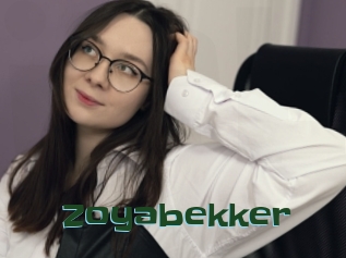 Zoyabekker